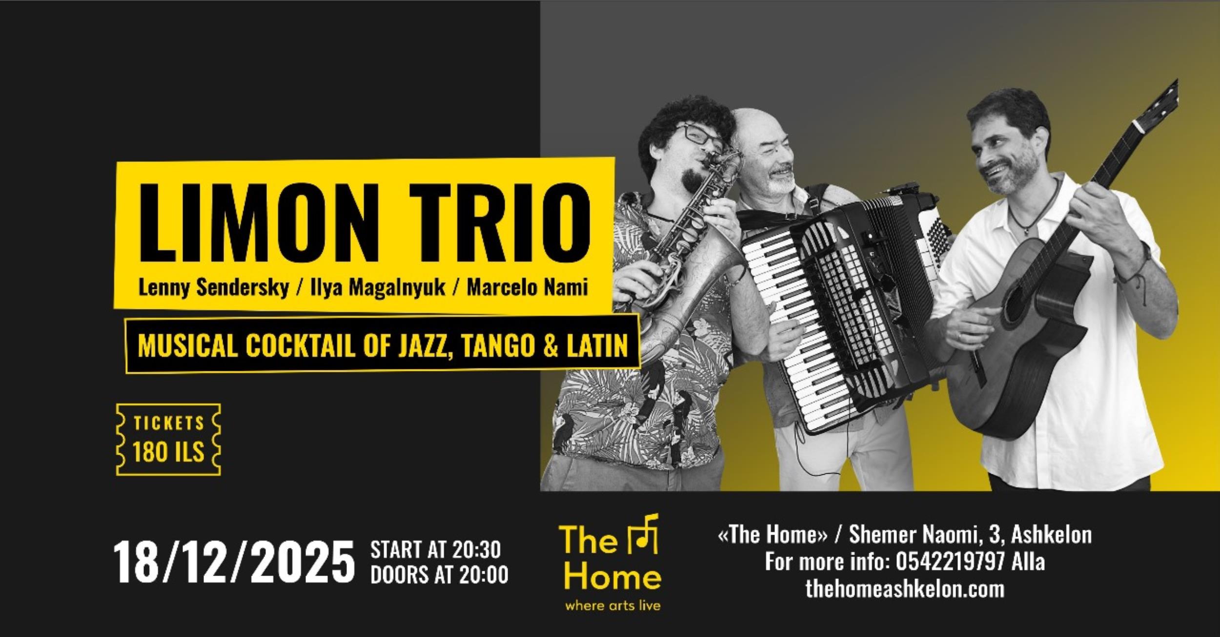 LIMON Trio at The Home