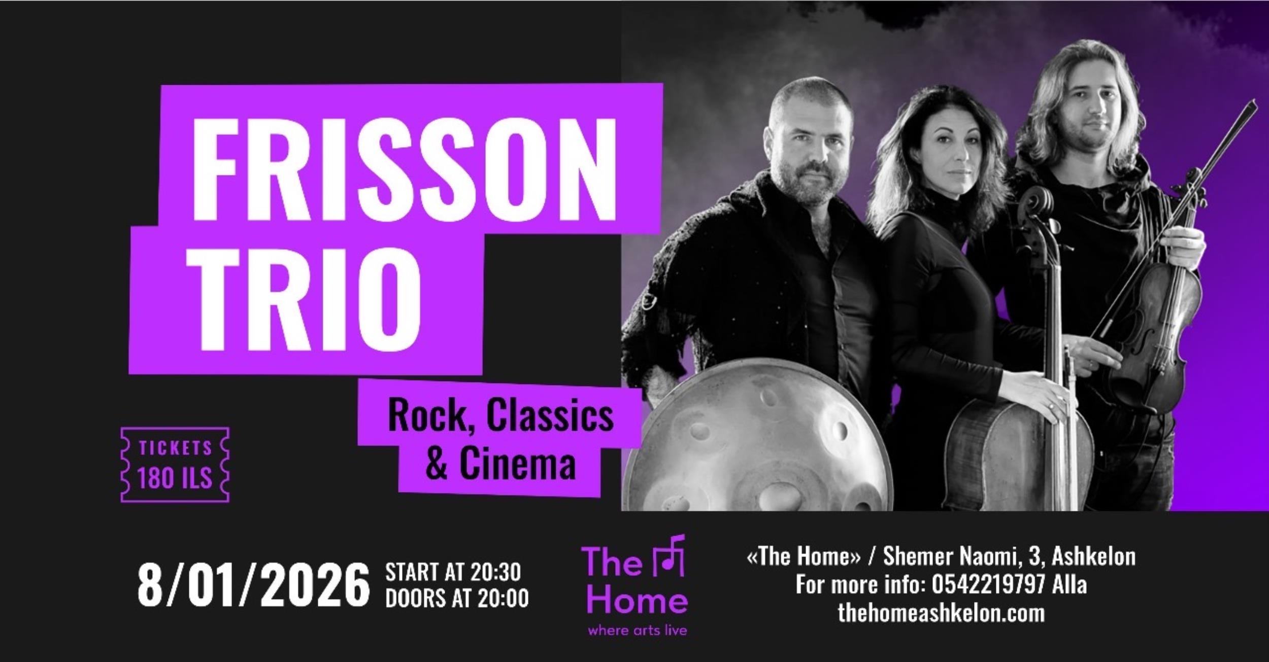 Frisson Trio at The Home